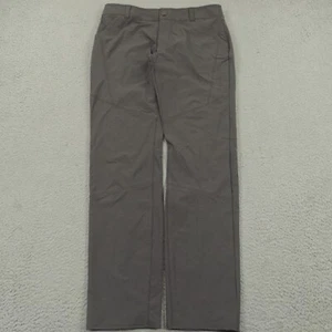 Kuhl Pants Mens 34x34 Deceptr Charcoal Grey Ripstop Taper Nylon Trek Trail Hike - Picture 1 of 15