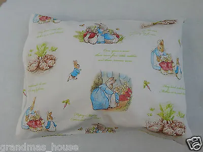 Peter Rabbit Pillowcase White Child Toddler Cot Size  100% Cotton • 16$