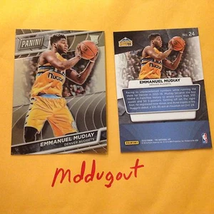 EMMANUEL MUDIAY #24 Nuggets 2015/16 RC 2016 Panini National VIP Gold Chrome Base - Bild 1 von 1