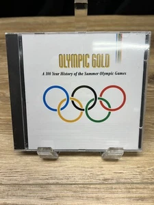 OLYMPIC GOLD- A 100 YEAR HISTORY OF THE SUMMER OLYMPIC GAMES CD/SEALED - Picture 1 of 4