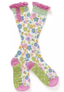 Matilda Jane Spring In Your Step Socks Size Medium M New With Tag - Picture 1 of 5