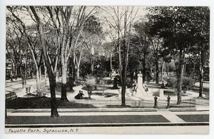 Antique Postcard Syracuse, NY Fayette Park Divided Back Posted 1910 - Picture 1 of 2