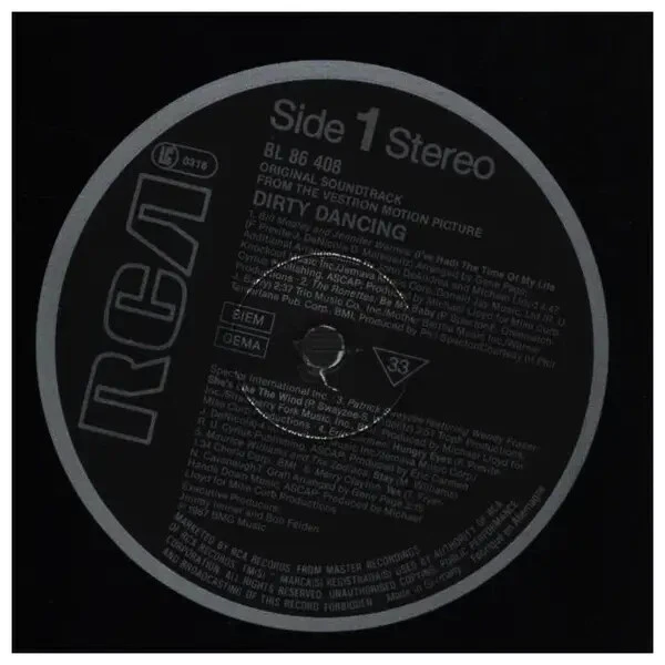 Soundtrack Dirty Dancing RCA Vinyl LP - Bild 1 von 1