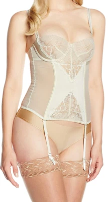 Wonderbra Mujer Bustier Body W03XL Balconette Push-Up, Marfil Beige Nuevo Foto 1 de 4