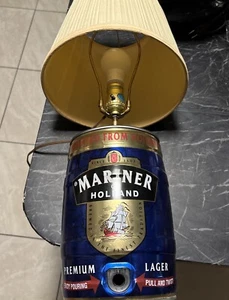 Vintage Mariner Of Holland Beer Keg Lamp!! 22” Tall. Advertising/ Man Cave 🍺 - Picture 1 of 11