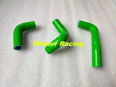 Kit de manguera de radiador de silicona verde para Kawasaki KX60 1985-2003 1999 Foto 1 de 4