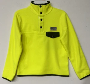 Polo Ralph Lauren Big Boy's S (8) Brushed Fleece Pullover in Yellow $125 NEW - Picture 1 of 9