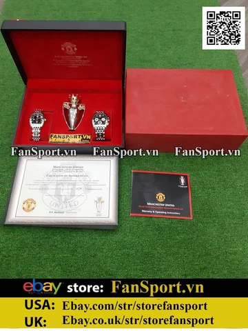 Manchester United Premier League 1999 2001 Champion 1579/5000 box COA limited Cover