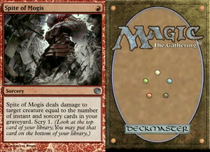 Magic the Gathering -MTG- Spite of Mogis Foil - Picture 1 of 1
