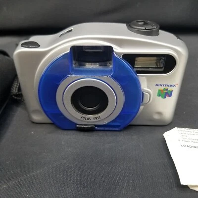 Vintage Nintendo 64 N64 Collectable 35mm Film Camera W/ Case NEW UNUSED - Image 1 of 4