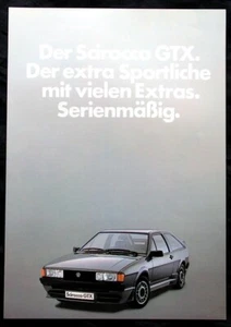 VW Scirocco GTX, Sondermodell Prospekt, 1983 - Picture 1 of 2