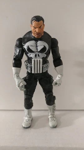 Marvel Legends Punisher Toybiz Series IV Loose Cover