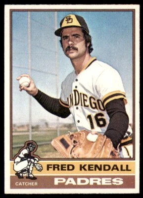 1976 Topps Fred Kendall .  San Diego Padres #639 - Image 1 of 2