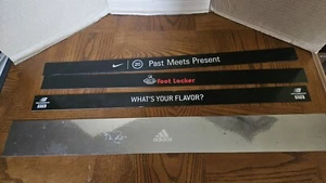 Vintage Footlocker Strip  Magnets  Adidas Michael Jordan  New Balance  - Picture 1 of 5