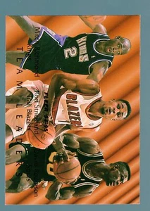 Fleer Team Leaders #8 1994-95 Mitch Richmond Rod Strickland David Robinson *B* - Imagen 1 de 2