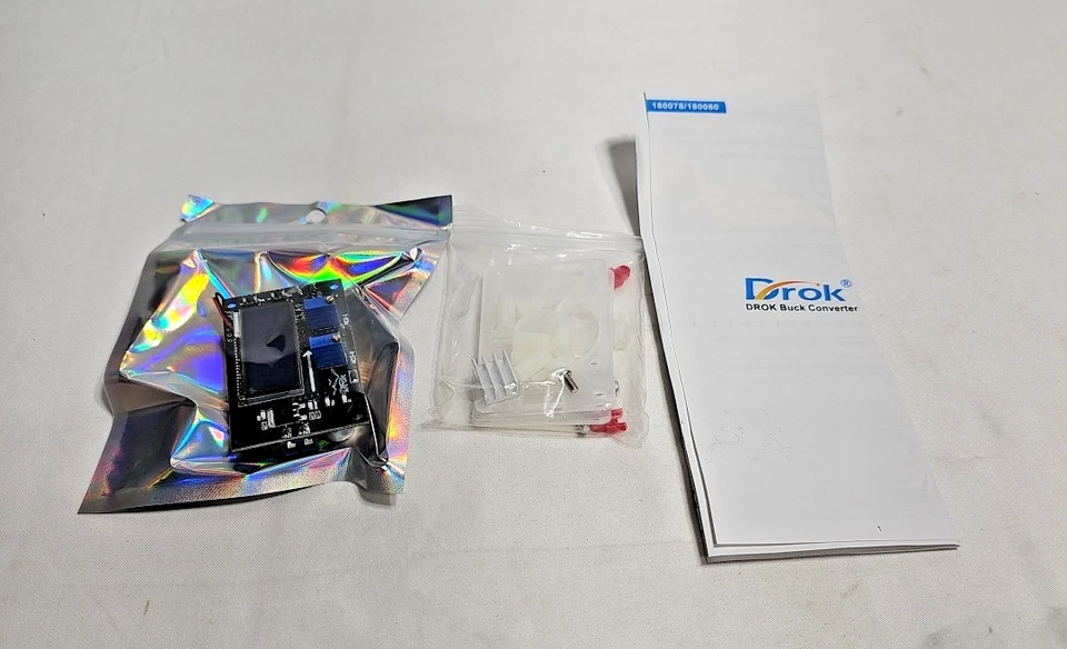 Drok Dc Buck Converter Adjustable Voltage Regulator 12V 6V-32v To 1.5- - Image 1 of 4