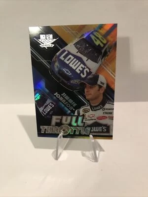 2006 NASCAR Wheels High Gear Full Throttle Jimmie Johnson #FT2 Insert Card - Image 1 of 2