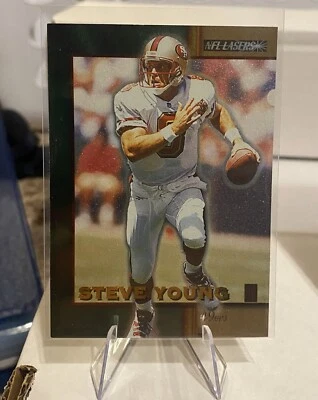 1996 Score Board NFL Lasers - #60 Steve Young - Image 1 of 2