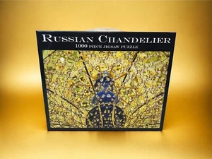 Pinkey Puzzles Russian Chandelier 1000 Piece Jigsaw Puzzle St Petersburg Russia - Picture 1 of 6