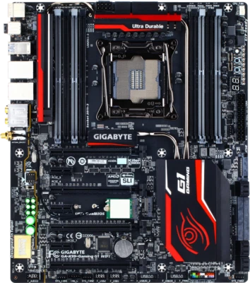 FOR GIGABYTE GA-X99-Gaming G1 Wifi DDR4 128GB X99 Motherboard 100% Test Work - Image 1 of 4