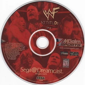 WWF Attitude (Sega Dreamcast, 1999) **DISC ONLY** - Picture 1 of 2