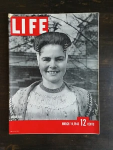 Life Magazine March 19, 1945 WWII West Point - Saudi Arabia's Ibn Saud - 424 - Picture 1 of 2