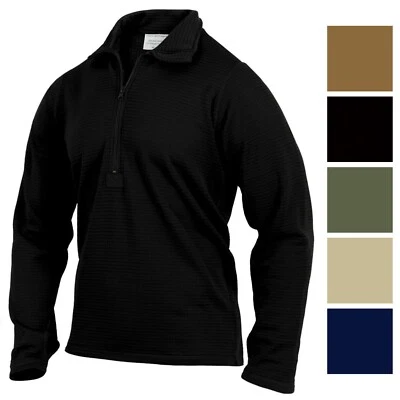 Gen III Level II Anti-Microbial Army Thermal Underwear ECWCS Waffle Top Shirt - Image 1 of 4