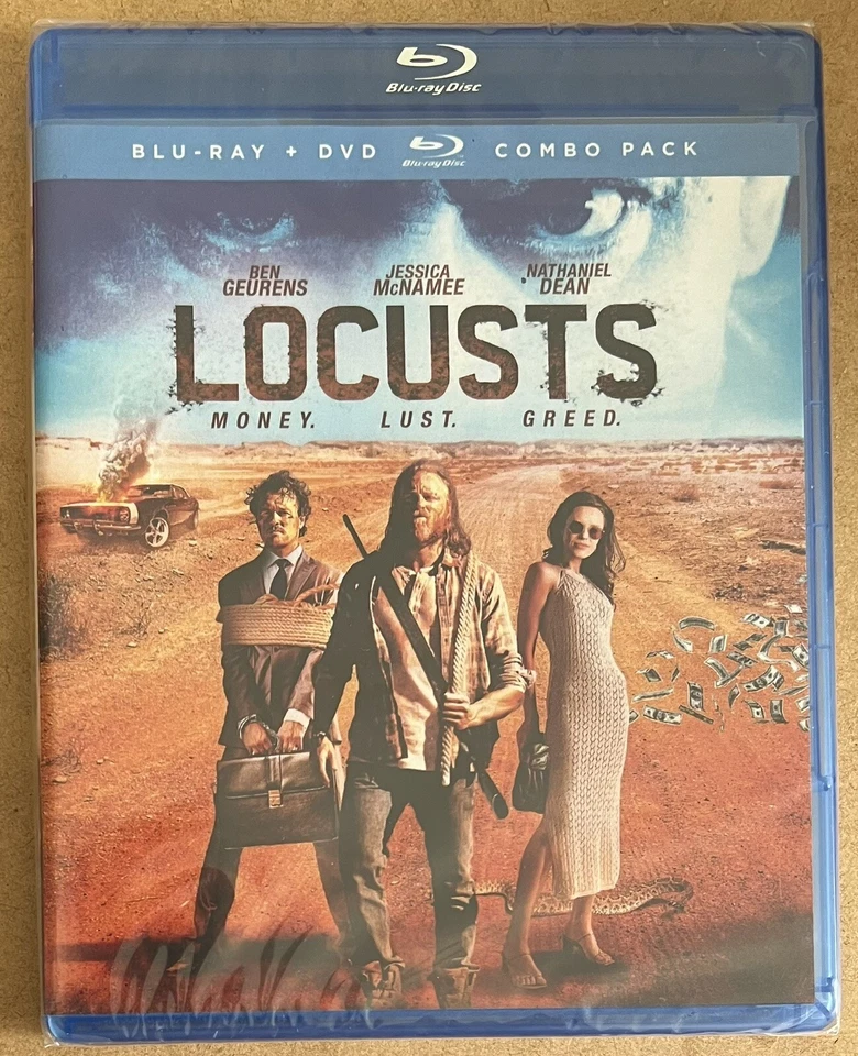 Locusts (Blu-ray/DVD, 2020) Ben Geurens, Jessica McNamee, New Sealed - Image 1 of 1