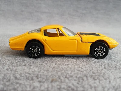 Corgi Toys 377 Whizz Wheels Marcos 3 Liter 1:43 gelb Vintage Metall Modell - Bild 1 von 4