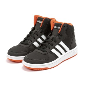 adidas Hoops Mid 2.0 Big Kids Basketball Shoe Size 4.5 Black White Hi Top  for sale online | eBay