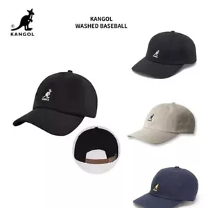 New Kangol Adjustable Washed Baseball Hat Cap - Picture 1 of 11