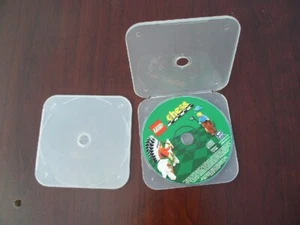 50 CUSTODIE DISCSAVER CD/DVD SQUARE POLI TRASPARENTI, PSC14, SPEDIZIONE AEREA SECONDO GIORNO - Foto 1 di 1