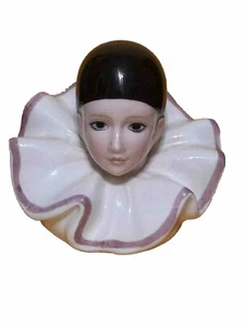 VTG 1981 Schmid Be a Clown Michel Oks French Pierrot Love Music Playin Porcelain - Picture 1 of 8