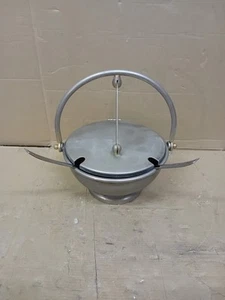 Vintage Silver Plated Made In Italy Kaffee Bar Zuckerdose Gaggia Lavazza - Bild 1 von 13