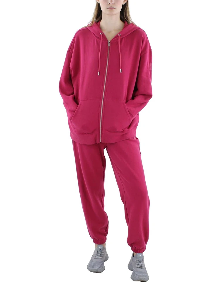 Женская флисовая удобная толстовка с капюшоном на молнии Tommy Hilfiger размер L - Изображение 1 из 1