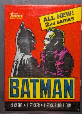 Envoltura Topps vacía Batman 1989 Foto 1 de 2
