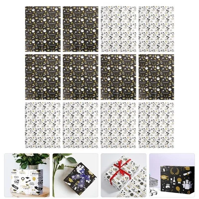  12 Sheets Packing Paper Graduation Decorations Wrapping Crafting - Image 1 of 4