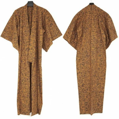 Jean-Paul GAULTIER Typography Print Yukata Dress Size M(K-116191) - Image 1 of 4