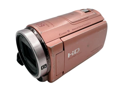 SONY Handycam HDR-CX535 Pink Digital HD Video Camera Recorder From Japan Used - Image 1 of 4