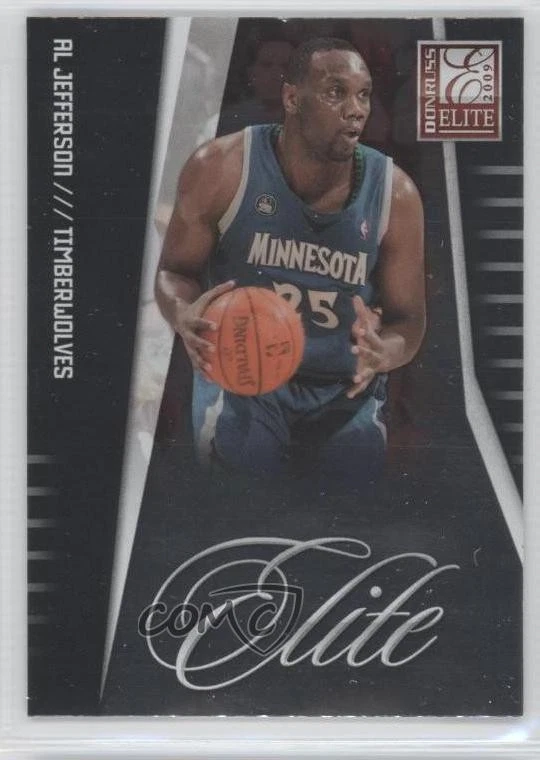 2009-10 Donruss Elite Elite Series Al Jefferson #17 - Image 1 of 2