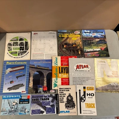 HO & N Gran Lote de Catálogos Atlas y Catálogos de Piezas - Algunos De Colección Foto 1 de 4