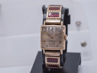 4u2fix - 1951 - Elgin 554 17j Adj'd Men's 26mm Hand Wind 10k RGP Watch - Image 1 of 4