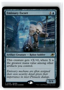 2025 Edge of Eternities Emissary Escort #399 Erweiterung / Rare Foil - Bild 1 von 2