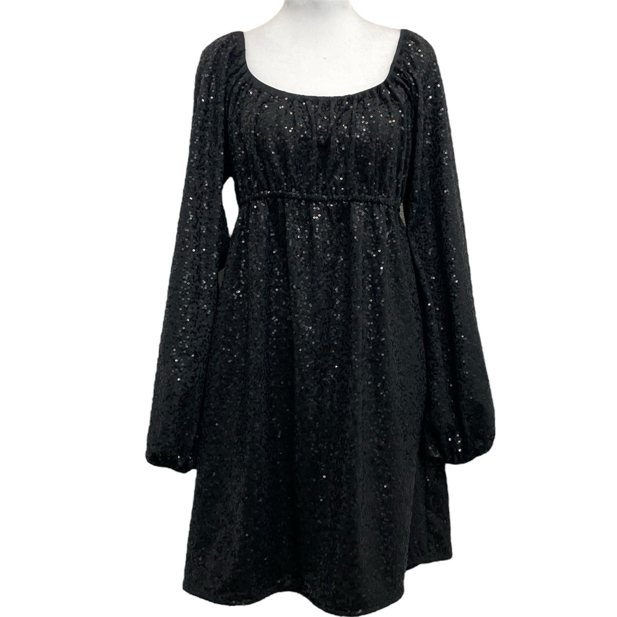 Betsey Johnson ビンテージ 刺繍ドレス ワンピース ブラック ビッグカラー刺繍ワンピース / GRACE CONTINENTAL | GRACE