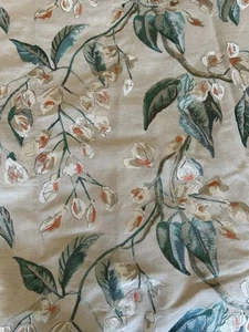 1.3 Mtr Romo Trailing Wisteria Exquisite Embroidery RRP £183mt,Linen Mix Ground - Picture 1 of 3