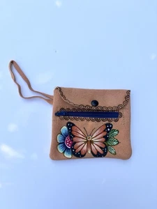 Geldbörse aus Mexiko Schmetterling echt Quiroga - Bild 1 von 2