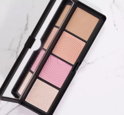 Smashbox Halo Palette Sculpt + Glow Face Pink Saturation BNIB - Image 1 of 4
