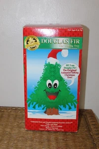 Vintage 1996 Gemmy Douglasie der sprechende singende Weihnachtsbaum - brandneu - Bild 1 von 10