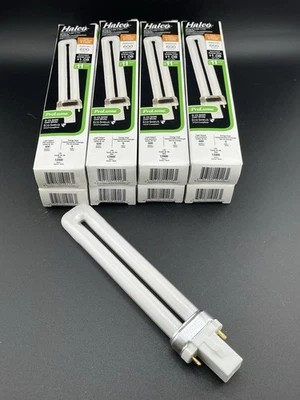 Halco Prolume 109116 PL9S/41/ECO 9 Watt 4100K Compact Fluorescent Lamp Lot of 8 - Image 1 of 4