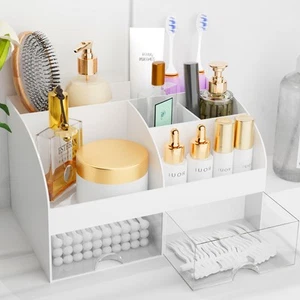 Makeup Organizer with Drawers, Cosmetic Storage for Dresser Vanity and Bathro... - Picture 1 of 7